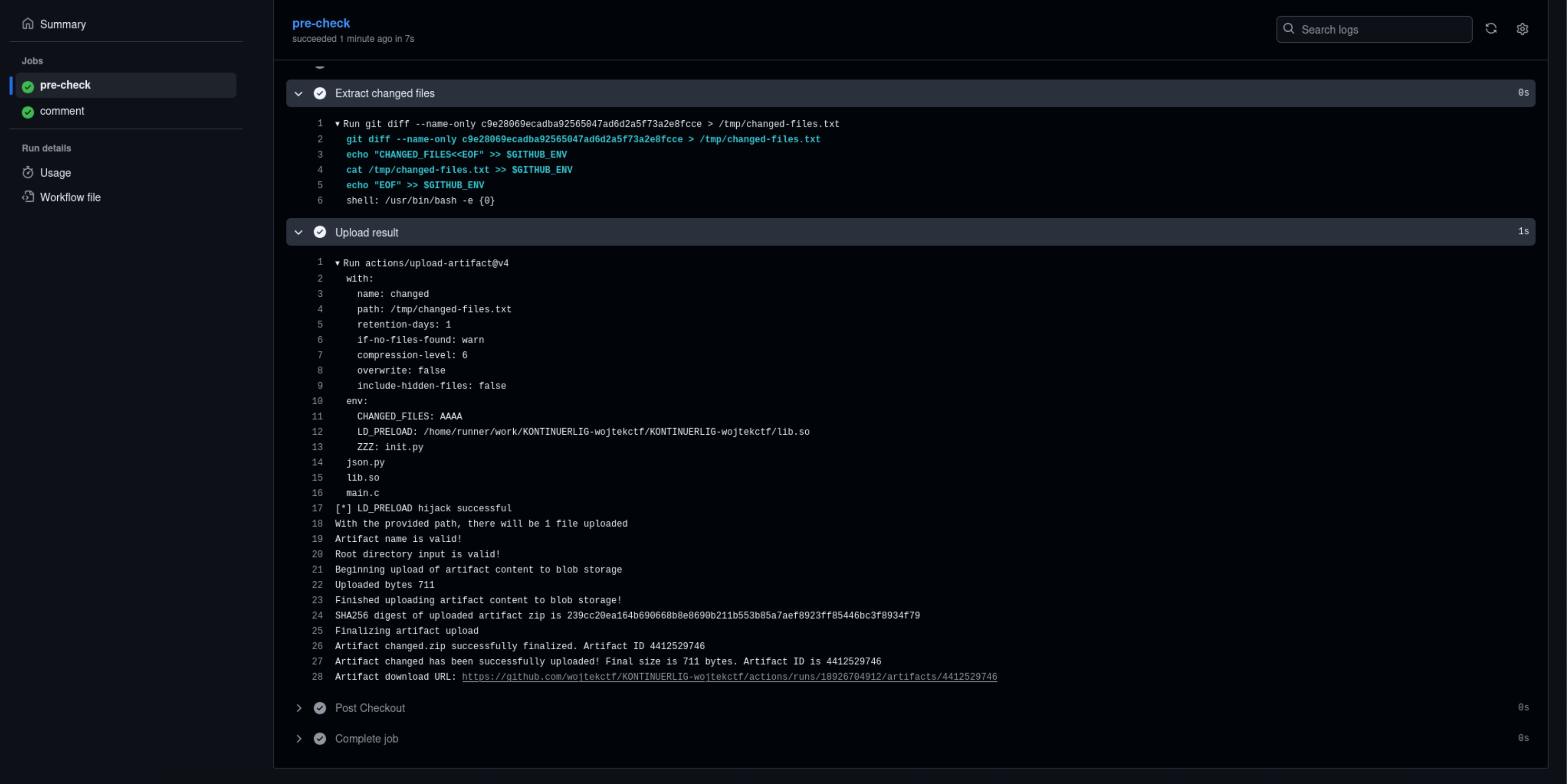 LD_PRELOAD hijack
